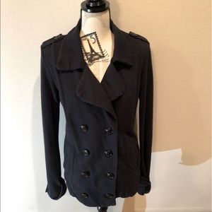 Lucky Sweatshirt pea coat.